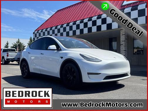 Pearl White Multi-Coat 2020 Tesla Model Y Long Range Dual Motor All-Wheel Drive