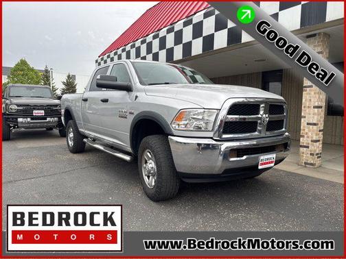 Bright Silver Metallic Clearcoat 2017 RAM 2500 Tradesman Crew Cab 4x4 6'4' Box