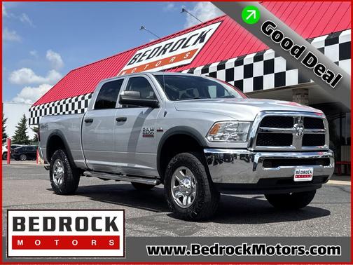 Bright Silver Metallic Clearcoat 2017 RAM 2500 Tradesman Crew Cab 4x4 6'4' Box