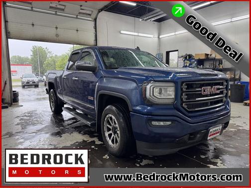 Stone Blue Metallic 2016 GMC Sierra 1500 SLE
