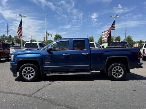 Stone Blue Metallic 2016 GMC Sierra 1500 SLE