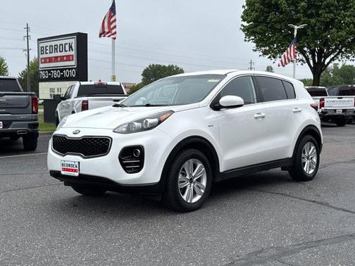 Clear White 2019 Kia Sportage LX