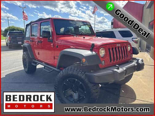 Firecracker Red Clearcoat 2017 Jeep Wrangler Unlimited Sport