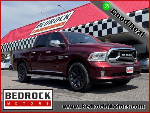 Delmonico Red Pearlcoat 2017 RAM 1500 Limited Crew Cab 4x4 5'7' Box