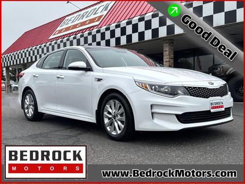 Snow White Pearl 2018 Kia Optima EX