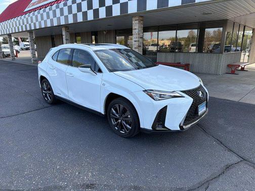 Ultra White 2022 Lexus UX 250h F Sport