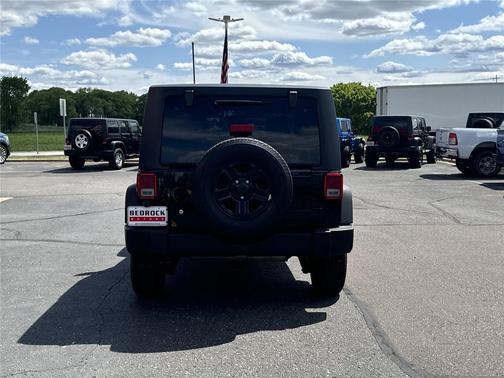 Black Clearcoat 2017 Jeep Wrangler Sport