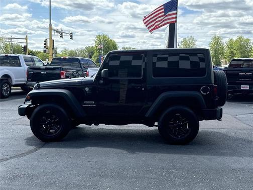 Black Clearcoat 2017 Jeep Wrangler Sport