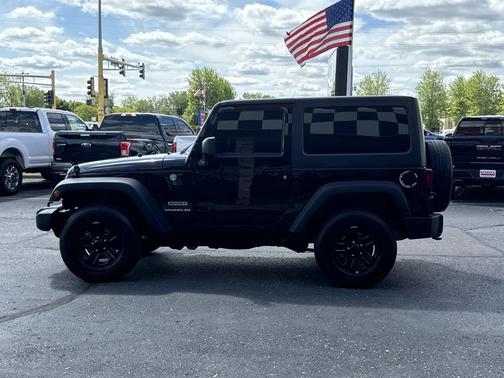 Black Clearcoat 2017 Jeep Wrangler Sport