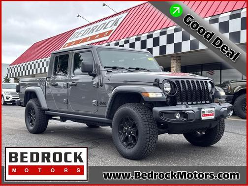 Sting-Gray Clearcoat 2021 Jeep Gladiator Willys 4x4