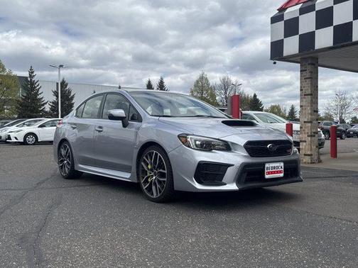 Ice Silver Metallic 2020 Subaru WRX STI Limited w/Lip