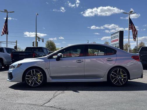 Ice Silver Metallic 2020 Subaru WRX STI Limited w/Lip