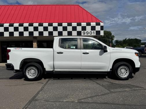 Summit White 2023 Chevrolet Silverado 1500 WT