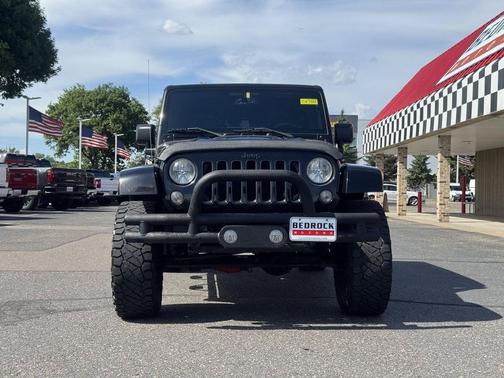 Black Clearcoat 2015 Jeep Wrangler Unlimited Sahara