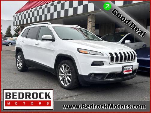 Bright White Clearcoat 2018 Jeep Cherokee Limited