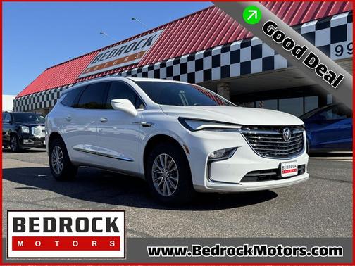 Summit White 2023 Buick Enclave Essence AWD