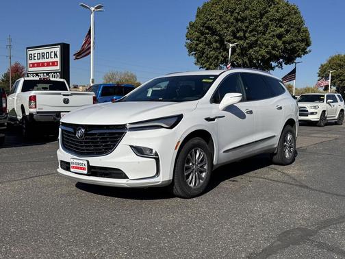 Summit White 2023 Buick Enclave Essence AWD