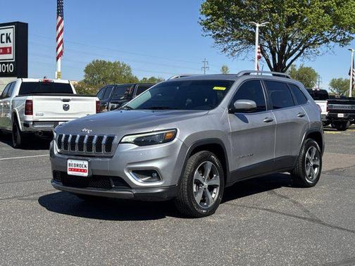 Billet Silver Metallic Clearcoat 2019 Jeep Cherokee Limited