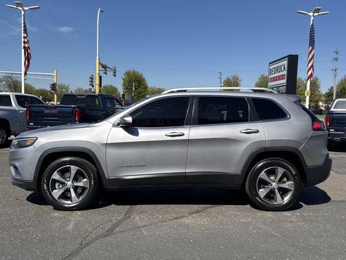 Billet Silver Metallic Clearcoat 2019 Jeep Cherokee Limited