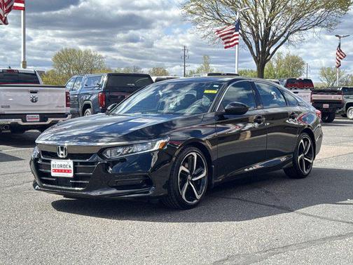 Crystal Black Pearl 2019 Honda Accord Sport