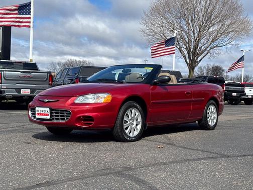 RED 2003 Chrysler Sebring GTC