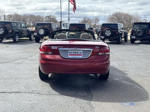 RED 2003 Chrysler Sebring GTC
