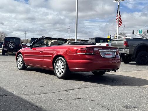 RED 2003 Chrysler Sebring GTC