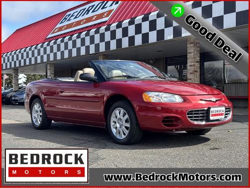 RED 2003 Chrysler Sebring GTC