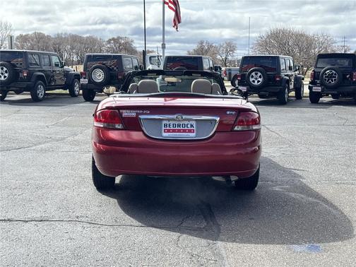RED 2003 Chrysler Sebring GTC
