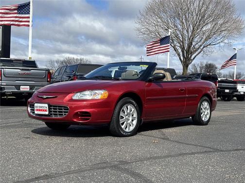 RED 2003 Chrysler Sebring GTC