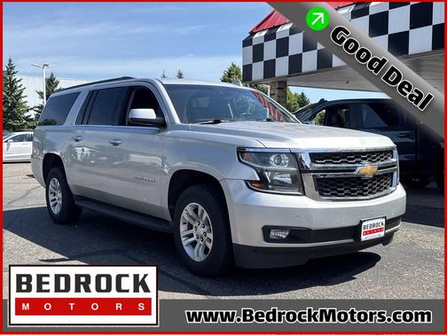 Silver Ice Metallic 2019 Chevrolet Suburban LT