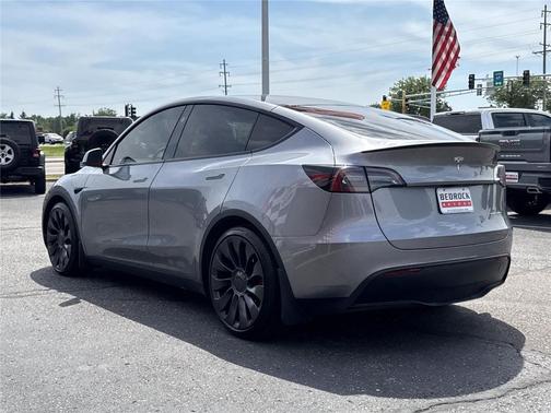 Stealth Grey 2025 Tesla Model Y Performance Dual Motor All-Wheel Drive