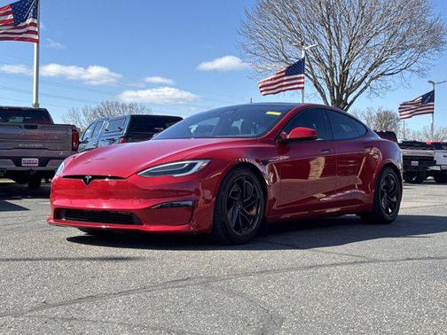 Red Multi-Coat 2022 Tesla Model S Long Range