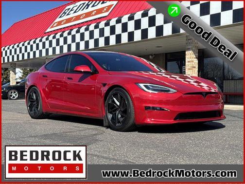Red Multi-Coat 2022 Tesla Model S Long Range