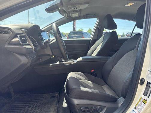 White 2022 Toyota Camry LE