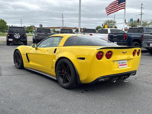 Velocity Yellow Tintcoat 2007 Chevrolet Corvette Z06