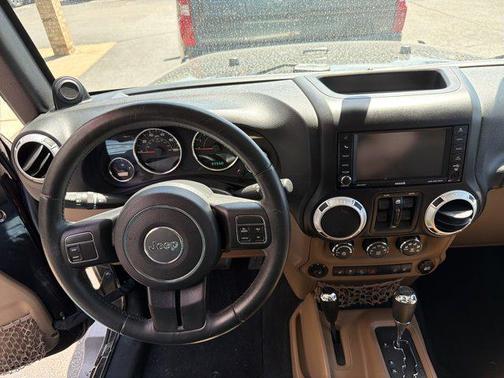 Black Clearcoat 2013 Jeep Wrangler Unlimited Sahara