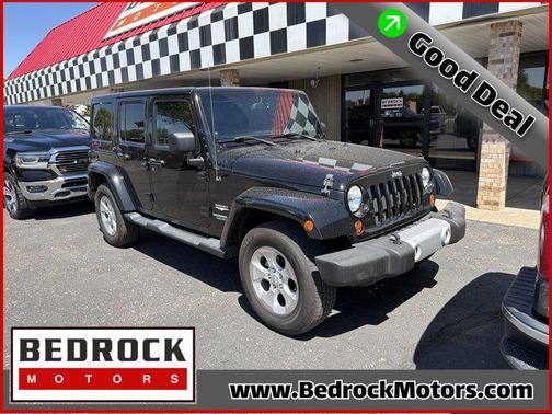 Black Clearcoat 2013 Jeep Wrangler Unlimited Sahara