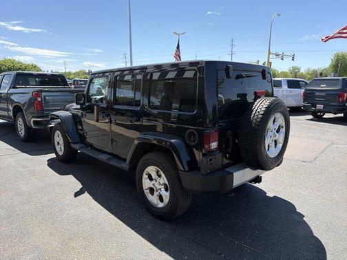 Black Clearcoat 2013 Jeep Wrangler Unlimited Sahara