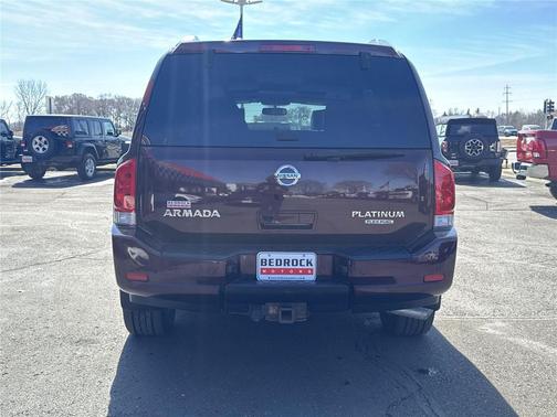 Midnight Garnet 2013 Nissan Armada Platinum