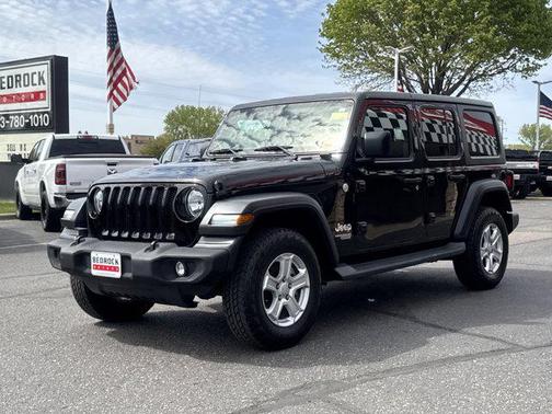 Black Clearcoat 2018 Jeep Wrangler Unlimited Sport