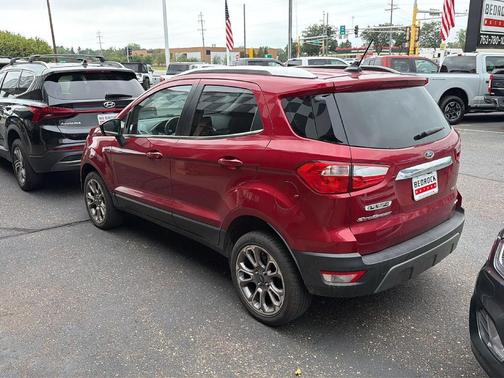 Ruby Red Metallic Tinted Clearcoat 2018 Ford EcoSport Titanium