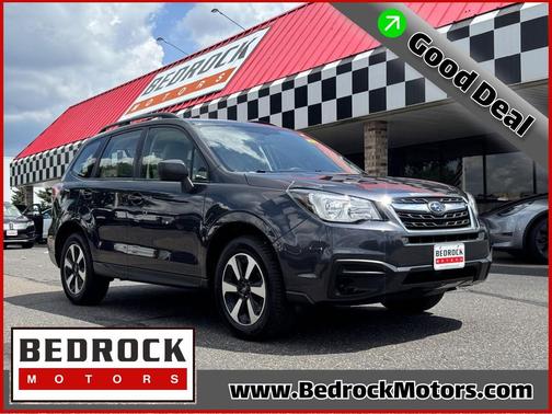 Dark Gray Metallic 2018 Subaru Forester 2.5i