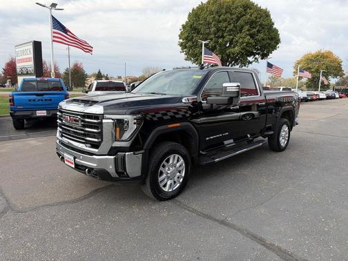 Onyx Black 2024 GMC Sierra 3500 SLT
