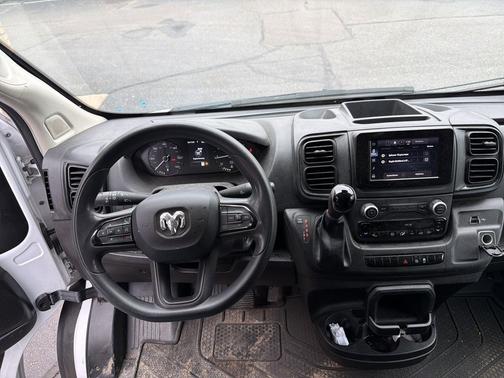 Bright White Clearcoat 2023 RAM ProMaster 2500 High Roof