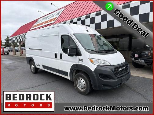 Bright White Clearcoat 2023 RAM ProMaster 2500 High Roof