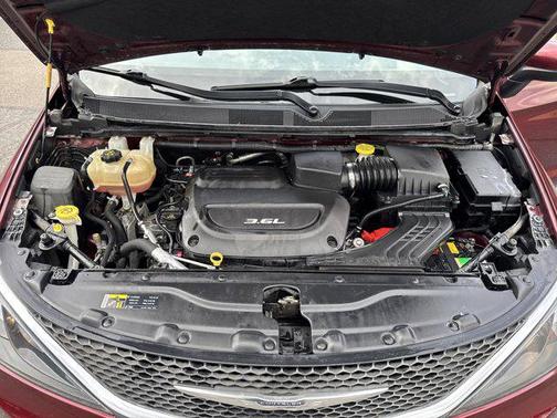 Velvet Red Pearlcoat 2017 Chrysler Pacifica Touring