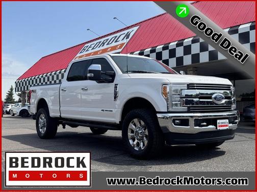 White Platinum Metallic Tri-Coat 2017 Ford F-350 Lariat