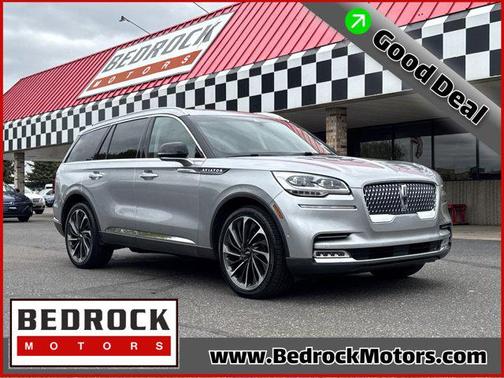 Silver Radiance Metallic 2020 Lincoln Aviator Reserve AWD