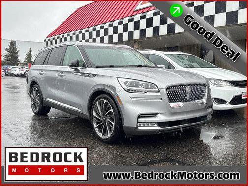 Silver Radiance Metallic 2020 Lincoln Aviator Reserve AWD